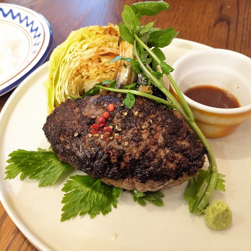 つばめや特製ビーフハンバーグ(つばめや 和牛グリル（ステーキハウス）)