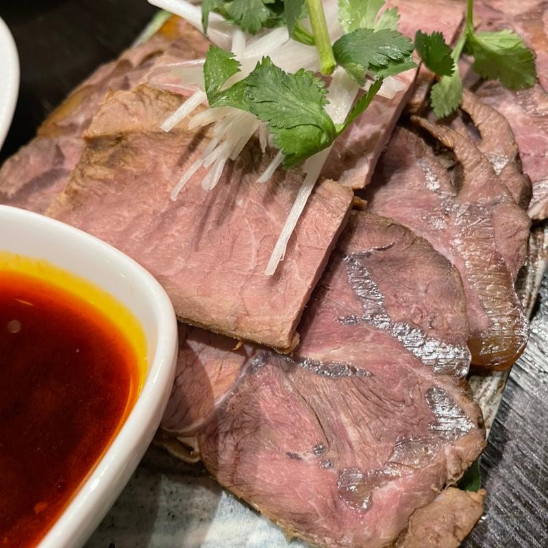 冷製焼豚(西安刀削麺 匠心)