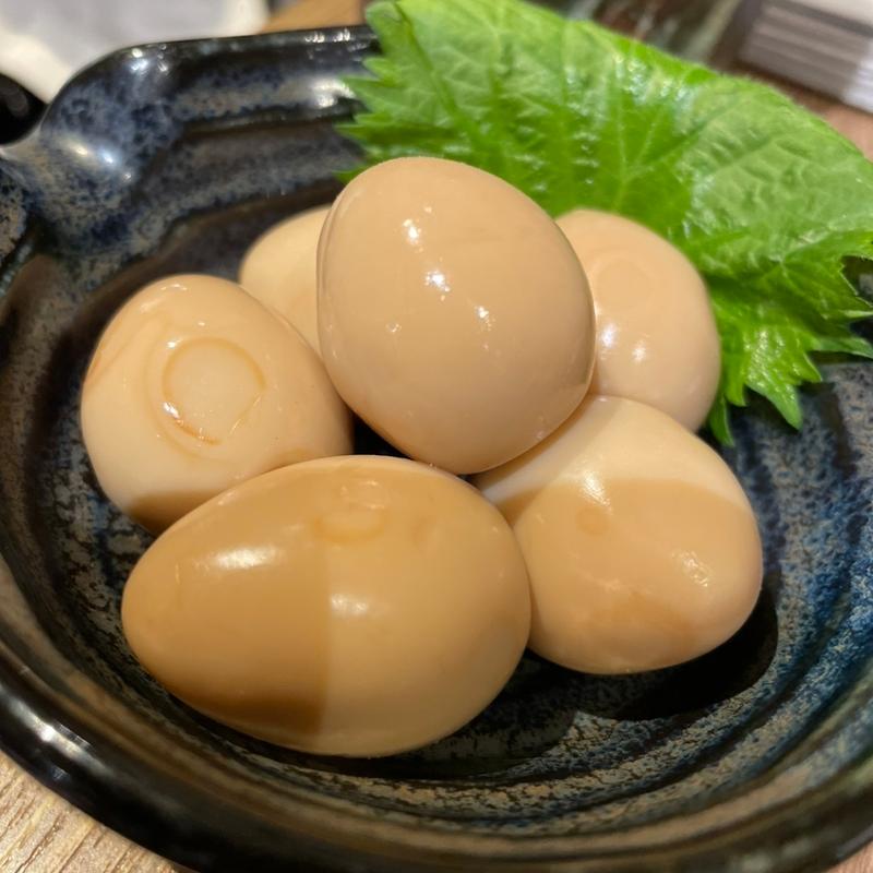 うずらの味玉(肉汁餃子のダンダダン 水道橋店)