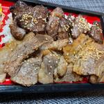 ハラミ、カルビ丼