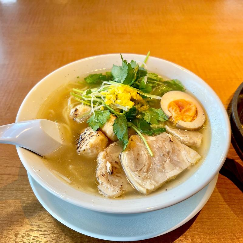 ゆずと三つ葉の炙り鶏そば(丸源ラーメン 枚方店)