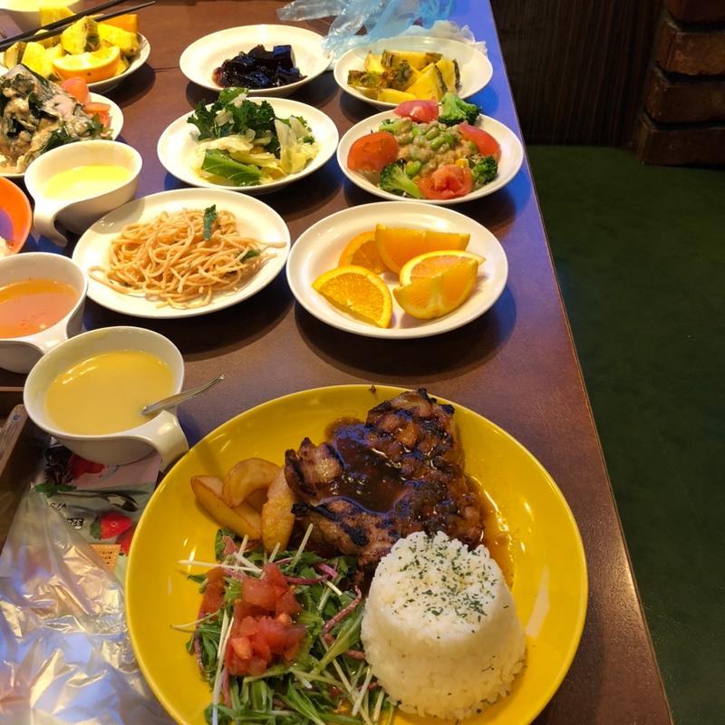 直火焼グリルチキンプレート(ヴィクトリアステーション 旭町店)