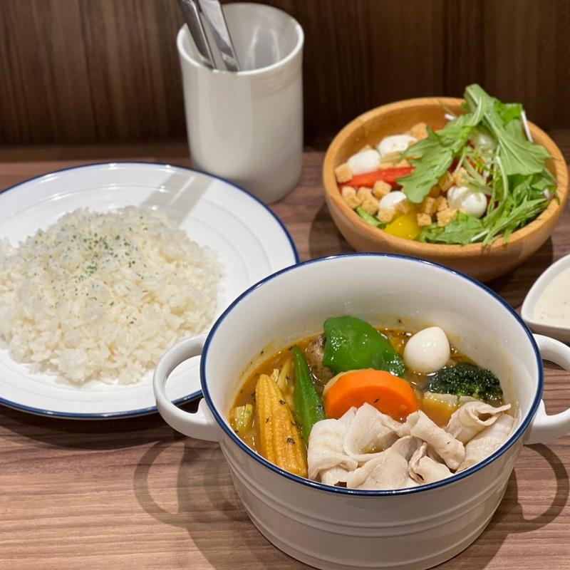 豚しゃぶスープカレー(ロケットカレー函館本町店)