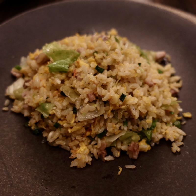 レタス炒飯(中華料理「王朝」ヒルトン東京ベイ)