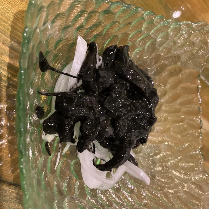 イカ墨塩辛(しまあかり)