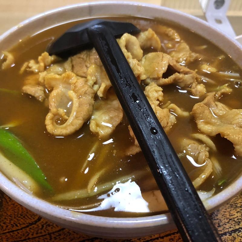 カレー南蛮そば(弥重 )