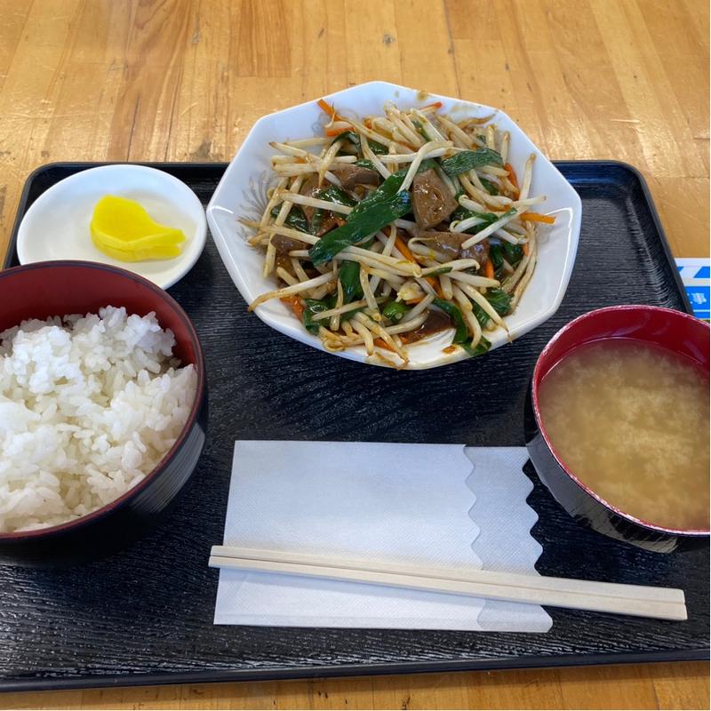 レバニラ定食(愛鷹パーキングエリア（下り）・スナックコーナー （愛鷹PA（下り）・スナックコーナー）)