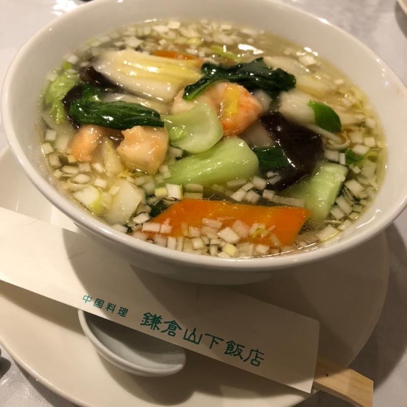 海老そば(鎌倉山下飯店)