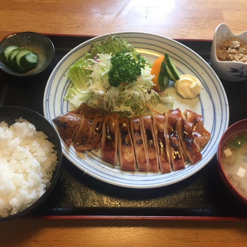 いか焼き定食(みろく草庵 )