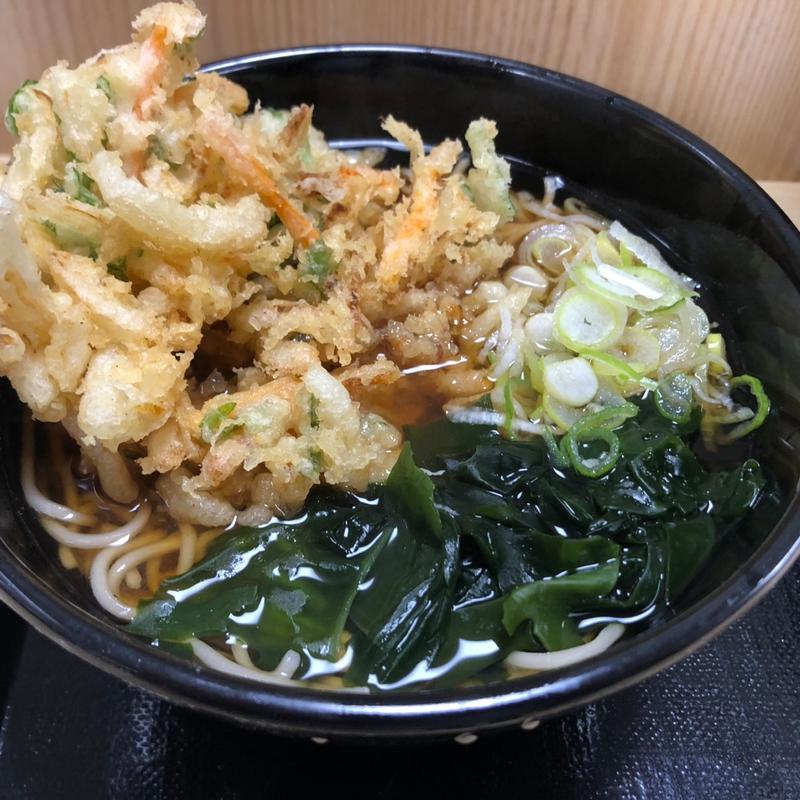 天ぷらそば(名代 箱根そば 小田原店)