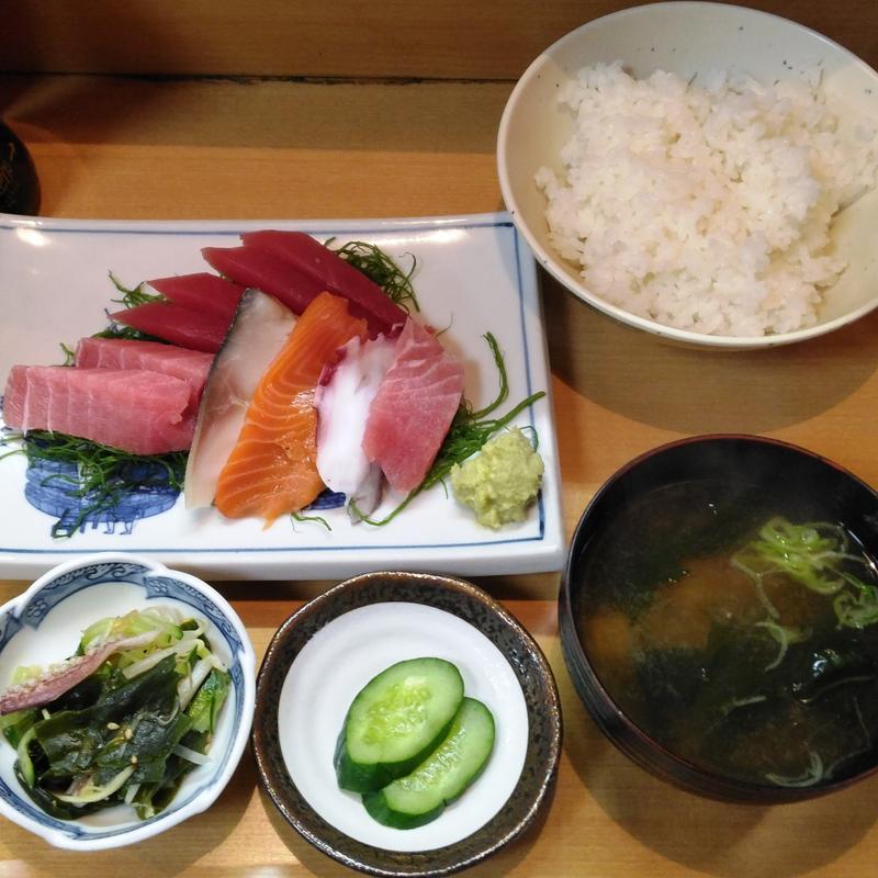 さしみ定食(ちゃんこ みやこ)