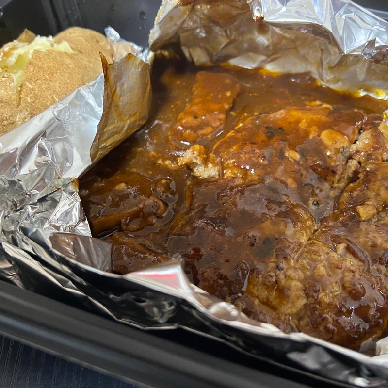 包み焼きハンバーグ(ココス 市川曽谷店)