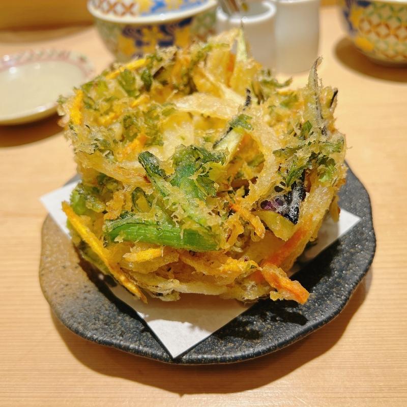 冬の恵定食(博多天ぷらやまや 池袋店)