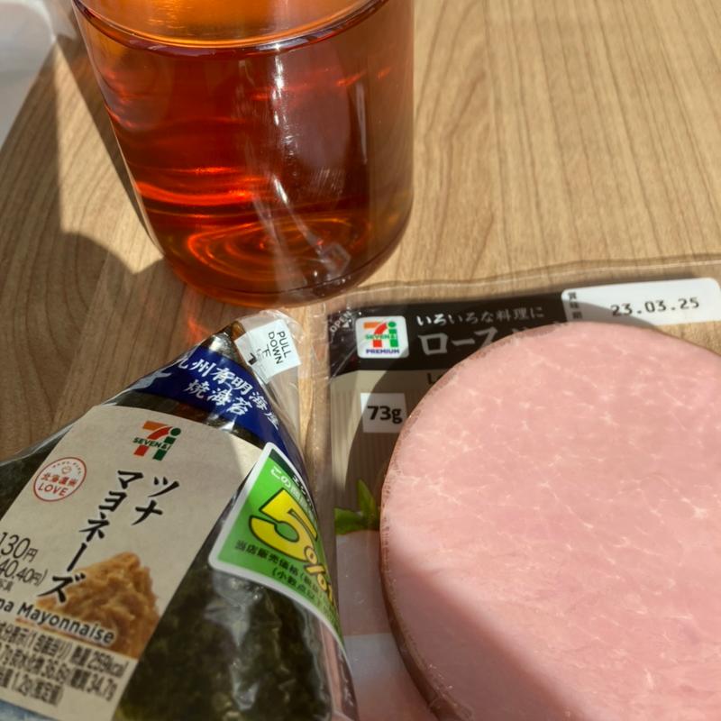 ローズハム　ツナマヨおにぎり(セブン-イレブン さっぽろ創世スクエア店)