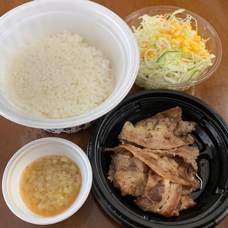 ネギダレ牛焼肉定食(松屋 国立店（マイカリー食堂併設）)