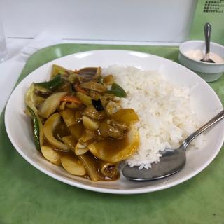 中華風カレー皿(登華園 )