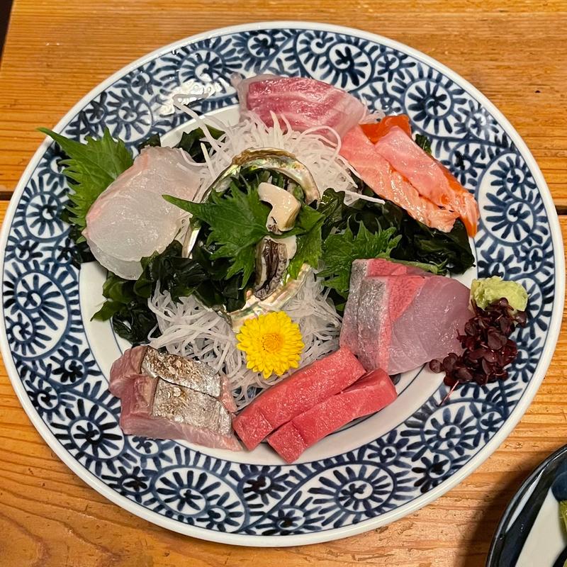 魚屋の造盛り(季楽酒場 おっきゃがり 福島)