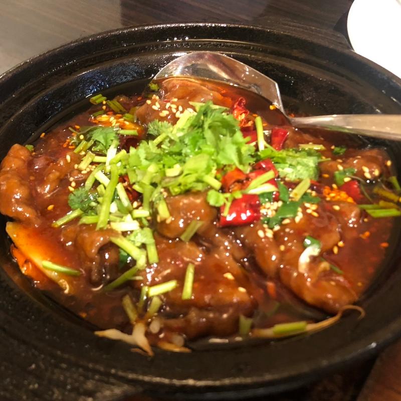 水煮牛肉(健康中華庵 青蓮 戸塚モディ店 （セイレン）)