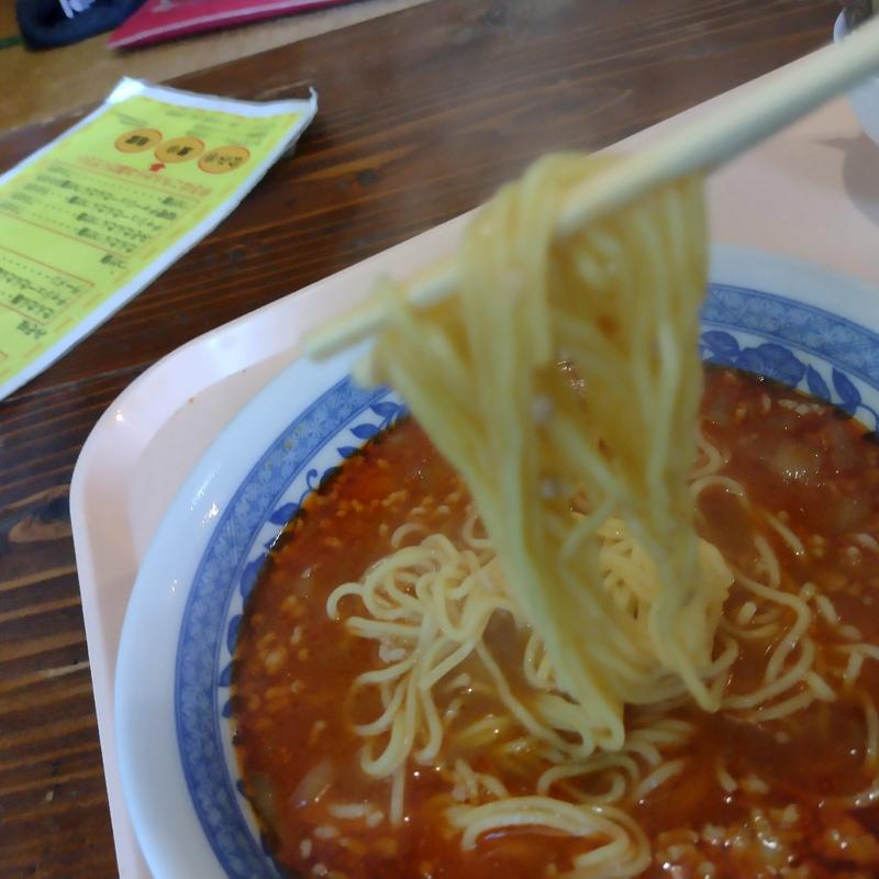 たんたん麺 みそ味(勝浦たんたん麺 あざみ)