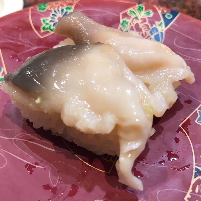 ホッキ貝(回転寿司 根室花まる キラリス函館店)