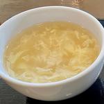 玉子スープ（ランチセット）(紅虎餃子房 広島店 )