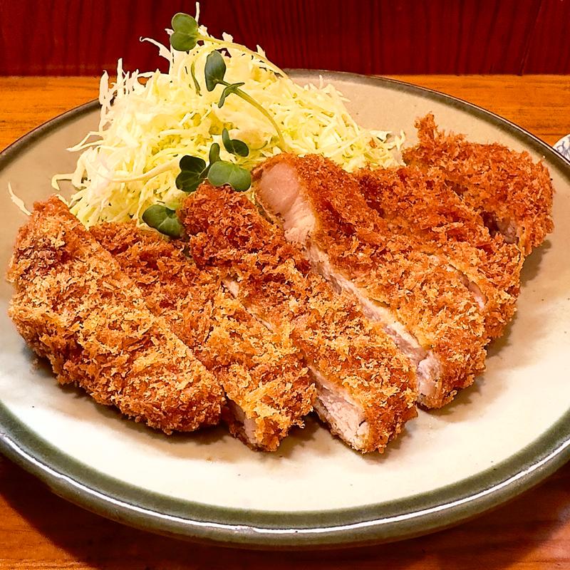 ロースカツ定食(丸彦)