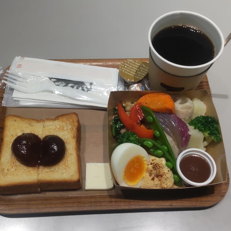 ベジセットトースト(TORAYA AN STAND 青山一丁目店)