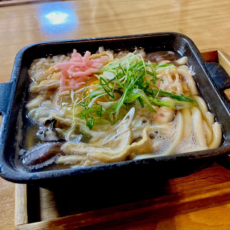 牡蠣おじやうどん(うさみ亭マツバヤ （うさみていまつばや 松葉家）)