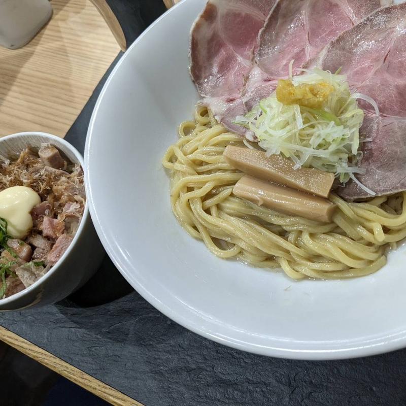 柚子まぜそば(醤油らーめん ピース 本町店)