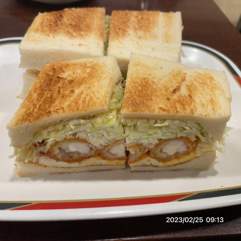 エビフライサンド(コンパル メイチカ店)