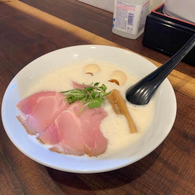 味玉鶏貝塩(ラーメン家　煌)