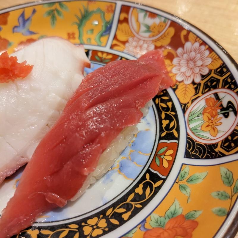 鮨 本まぐろ上赤身(鮨とおでん ＆ 新川店)