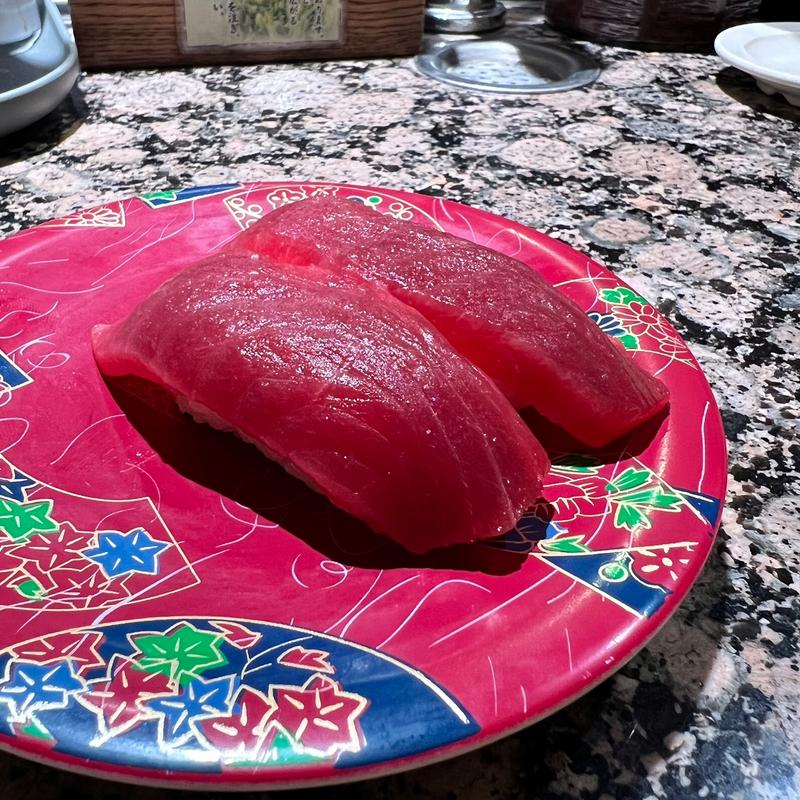 本まぐろ(回転寿司根室花まる JRタワーステラプレイス店)