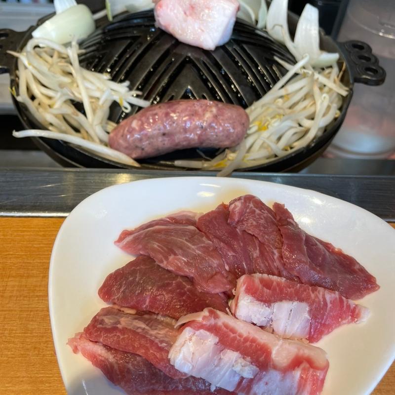 ジンギスカン(ジンギスカン羊飼いの店　いただきます)