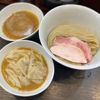 大和肉鶏の雲呑濃厚つけ麺(麺や福はら)