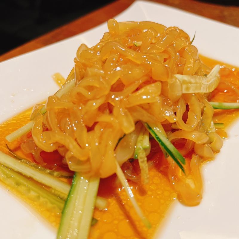 クラゲときゅうり和え(泰興楼 八重洲本店 （タイコウロウ）)