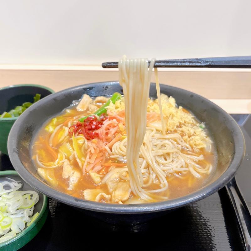 肉野菜あんかけそば(ゆで太郎 芝浦4丁目店 )