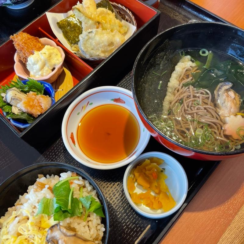 牡蠣三昧膳(和食さと 三木店)