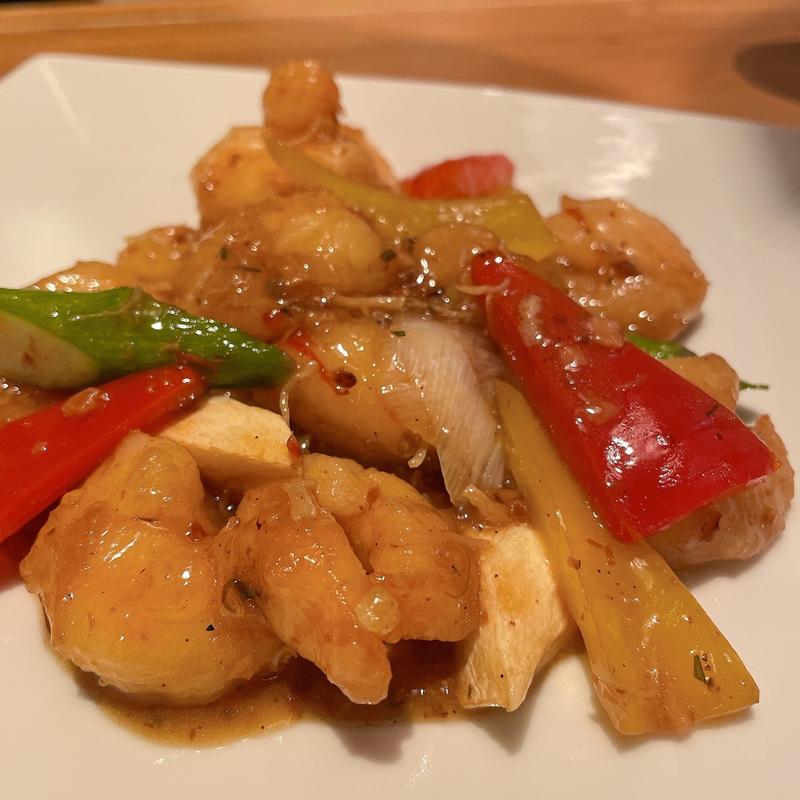 海鮮炒め　海老XO醬(中華厨房 一歩)