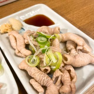 シロモツ刺し(もつ焼きばん 恵比寿店)
