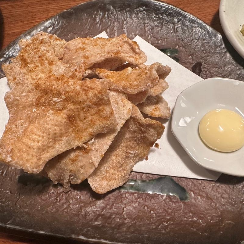 鶏皮唐揚げカレー塩(鳥半 本店 )