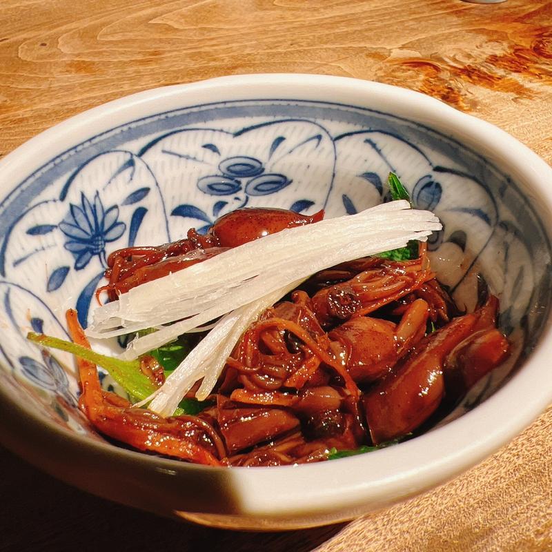 お通し(味噌鐵 カギロイ)