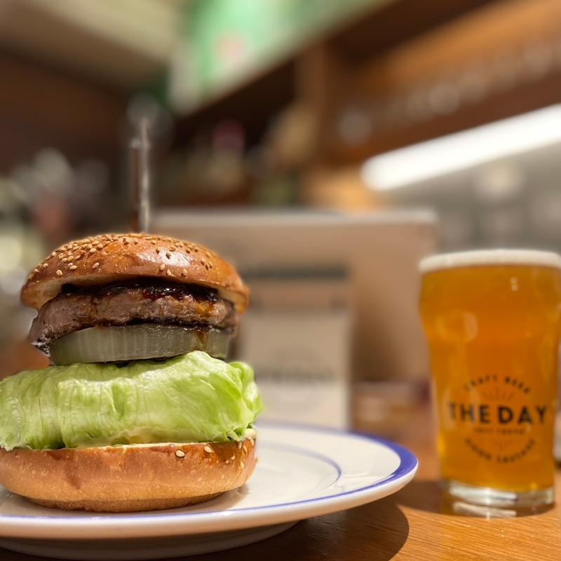 Teriyaki bacon jam burger(the day east tokyo（ザデイ）)