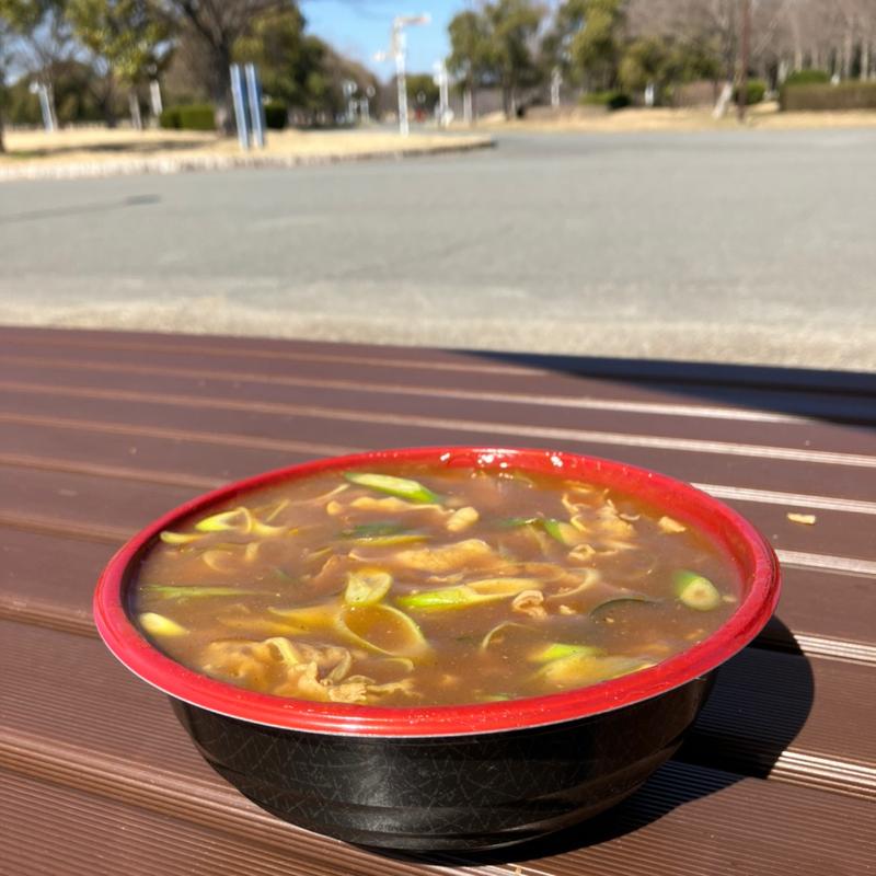 カレー丼(ドリル食堂)