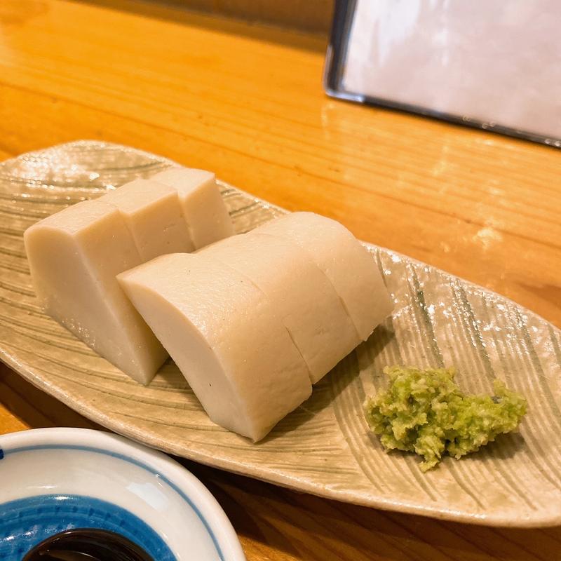 板わさ(手打ちそば更里)