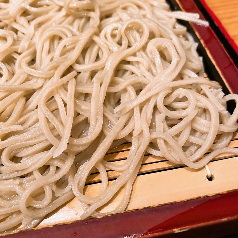 もりそば(手打ちそば更里)