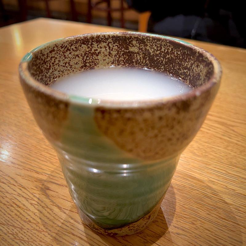 そば焼酎「峠」そば湯割り(食楽彩々そば処 みよ田)