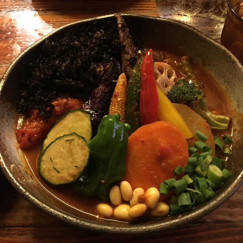 野菜15品目大地のカレー 50辛(スープカレーGARAKU （ガラク）)