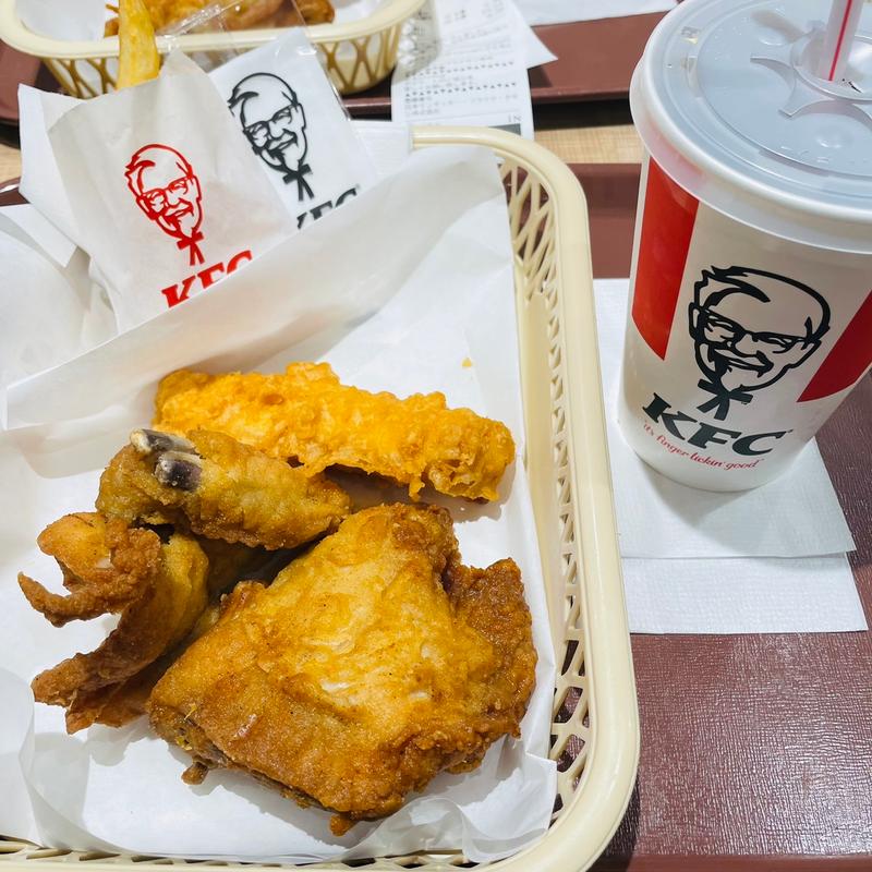 ケンタッキーランチセット(ケンタッキーフライドチキンサンポップ町屋店)