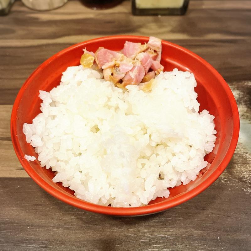 小ライス(神田ラーメン わいず)